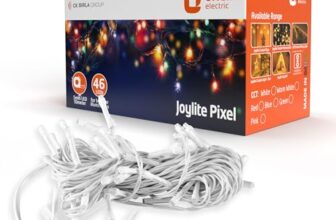 Orient Joylite LED Pixel Strip Light for Home Decoration | Direct Plug-in | 46 LEDs | Pack of 1 (7 to 10 Meter Approx, Pixel White)