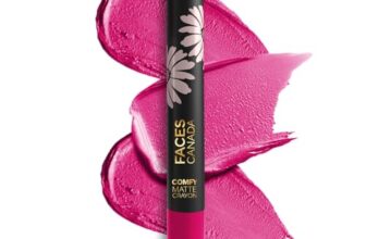FACESCANADA Comfy Matte Lip Crayon – Whatever 10, 2.8g | 8HR Long Stay | No Dryness | Luxurious Matte Texture | Intense Color in 1 Stroke | Hydrates & Nourishes With Chamomile & Shea Butter
