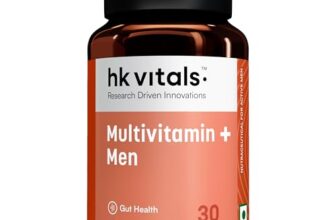 hk vitals Multivitamin Plus Men, 30 Tablets | Daily Multivitamin for Men, For Energy, Stamina, Immunity, Gut, Heart, Bone & Muscle Health