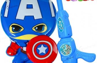 GRAPHENE Blue Holi Pichkari Water Gun for Kids 3 L Backpack Tank Pichkari Leak Proof High Pressure Water Spray Pistol with Adjustable Straps 100 Water Balloons Kids Boys Girls & Summer Outdoor Play