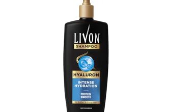 Livon Hyaluron Shampoo for Women & Men | Hydrates Dry & Dull Hair | 2x Soft & Shiny Hair | No Parabens | 650ml