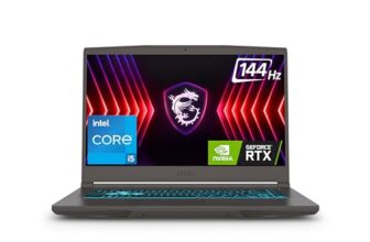 MSI Thin 15, Intel 13th Gen. Core i5-13420H, 40CM FHD 144Hz Gaming Laptop(16GB/512GB NVMe SSD/Windows 11 Home/NVIDIA GeForce RTX 3050,GDDR6 4GB/Cosmos Gray/1.86Kg), B13UC-1805IN