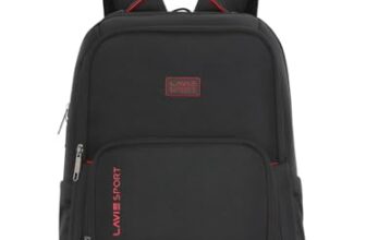 Lavie Sport Baron Elite 21L Multifunctional Laptop Backpack |Fits Upto 15″ Laptop |Laptop Compatiable | College Bag | for Men & Women