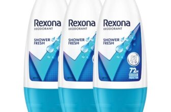Rexona Shower Fresh Underarm Roll-On Deodorant for Women | 72H Odour Protections | 50ML (Combo Pack of 3)