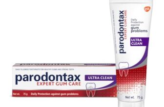 Parodontax Ultra Clean 75g Toothpaste For Daily Protection Against Gum Problems, Maintains Oral Hygiene With Strong Teeth And Fresh Breath