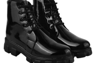 Shoetopia girls BT-Liver Black Ankle Boot – 4 UK (Girls-BT-Liver-Black)
