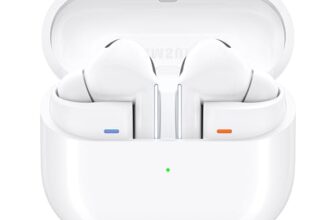 Samsung Galaxy Buds3 Pro Wireless Earbuds, Powered by Galaxy AI, IP57, Active Noise Cancellation, Adaptive Noise Control, 37hrs Battery, 360 Surround Sound, Pinch Controls, Galaxy Ecosystem, White