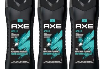 AXE Apollo 3-in-1 Body, Face & Hair Wash | Fresh Sage & Cedarwood Scent | 12H Refreshing Fragrance | Combo of 3| 400 ml Each