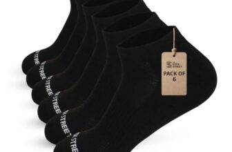 The Sock Street | Sports Ankle Socks for Men Combo Pack | Terry Cushioned Low Cut | Cotton | Gym, Running & Athletic | Odour-Free & Breathable | UK Size 6-11 | Multicolor