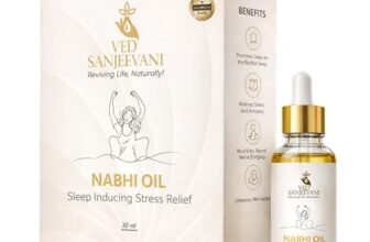 Ved Sanjeevani, Sleep-Inducing Stress Relief Nabhi Oil | For Relaxation & Sleep Quality | With Herbal Aromatherapy | 30 ml