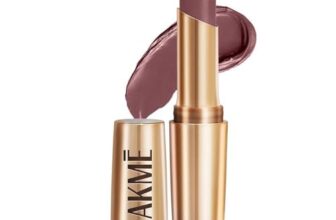 Lakme Powerplay Priming Matte Lipstick, Smooth Matte Finish, Lightweight Lipstick, Smudgeproof, Lasts 16hrs, Hydrates Lips, Chocolate Crush, 3.6g