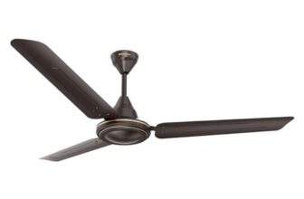 Goldmedal Gati 400 Neo 1200 mm BEE Certified Star Rated Economy Ceiling Fan For Home and Office | Ultra High Speed | Better Air Circulation | 2 years Warranty (SMOKE Brown)