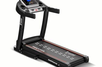 Cockatoo SmartRun3.5 3.5HP Peak DC Motorized Treadmill for Home, with 3 Level Manual Incline, Max Speed 14 Km/Hr, Max User Weight 120Kg,(DIY Installation)