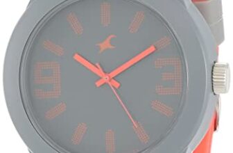 Fastrack Tees Analog Grey Dial Unisex-Adult Watch-NG38003PP08W