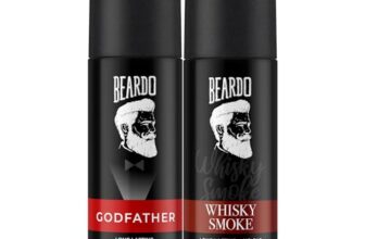 Beardo Godfather & Whisky Smoke Perfume Body Spray Combo (Set of 2) Citrus Aromatic Spicy | Deodorant | Deo For Men | Long Lasting Perfume| Christmas gift for men | Gift For Friends | Gift for Men