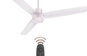 HAVELLS FAB|Remote Controlled|Low Noise|Upto 65% Energy Saving|Reverse Mode|30W with 3 Year Warranty BLDC Motor 1200 mm Pedestal Fan(5 Star | Blush Ivory | Pack of 1)