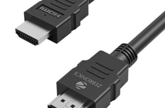 ZEBRONICS HAA1520C HDMI 2.0 Male to Male Cable, 1.5 Meter, 3D Compatible, 4K @ 60Hz, ARC, Strong & Durable, Compatible with TVs, displays, A/V Receivers, Blu-Ray Players, Computers, Playstation & more