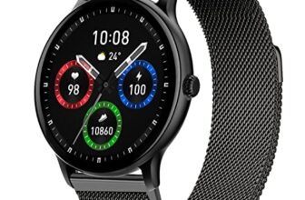Fire-Boltt Phoenix Ultra Smart Watch 1.39″ HD Display, Bluetooth Calling, AI Voice Assistant, 120 Sports Modes, IP67 Waterproof, SpO2 Monitor Smart Watch for Man & Woman – Grey