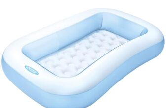 Intex Inflatable Rectangular Pool, Multi Color