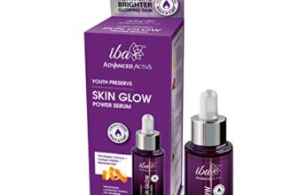 Iba Advanced Activs Youth Preserve Skin Glow Power Serum 30ml with Vitamin C Serum For Glowing Skin (15% Vitamin C Extracts) | Fades Dark Spots | For Uneven & Dull Skin | Quick Absorbing