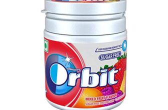 Orbit Mixed Fruit Chewing Gum Pot
