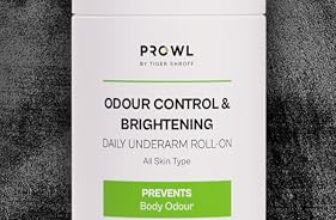 PROWL by Tiger Shroff 6% AHA BHA Mandelic Acid Underarm Roll On For Man | Brightens Dark Underarms | Long Lasting Antiperspirant Odour Control Rollon | Non-Sticky | Vintage Aquatic, 40ml