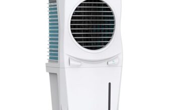 Symphony Ice Cube 27 Personal Air Cooler For Home with Powerful Fan, Honeycomb Pads, i-Pure Technology and Low Power Consumption (27L, White)