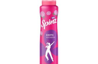 SPINZ Exotic Perfumed Deo For Women With Bulgarian Rose Fragrance For Long Lasting Freshness & 24 Hours Protection From Odour Causing Bacteria, 200ml