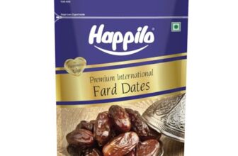 Happilo Premium International Fard Dates 500g | Khajur, Khajoor | Dry Fruits | No Added Sugar Dates in Fresh | Healthy Snacks (Pack of 1)