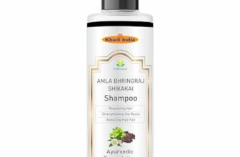 Khadi Natural Herbal Amla Bhringraj Shikakai Shampoo, Pack of 1, 200ml, for Men & Women