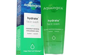 Aqualogica Hydrate+ Face Wash with Hyaluronic Acid & Coconut Water for Deep Cleansing & Hydration for Men & Women | For Oily, Glowing & Combination Skin -100ml