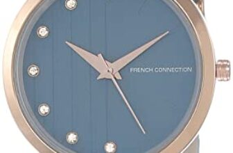 French Connection Analog Blue Dial Women’s Leather Watch-FC20-63I-R