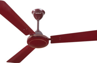 HAVELLS SS 390 ES with 2 Year Warranty 1200 mm Ceiling Fan(Brown | Pack of 1)