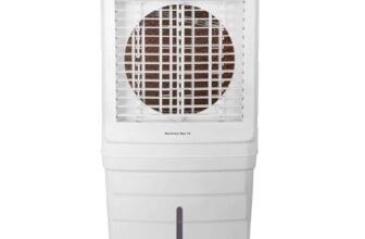 Livpure Aerofrost Neo 70L Desert Air Cooler, White, Adjustable Speed, Ice Chamber, 5 Castor Wheels, Water Level Indicator, Works on Inverter