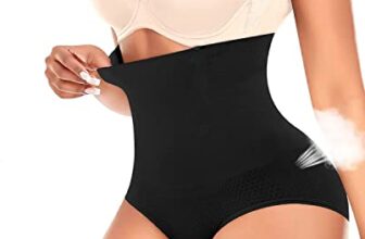 KeepCart Women’s spandex and nylon Tummy Control Panties (Pack of 1) (KP-SHORTBLACK_Black1_XL)