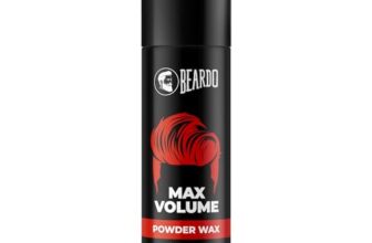 Beardo Max Volume Powder Wax 10 gm | Matte Finish | Strong Hold | Restylable | Hair Styling Wax | Hair Wax Powder For Men