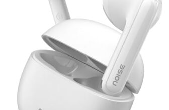 Noise Buds Mini Truly Wireless Earbuds (2026) | Half in-Ear Design | 40H Playtime | Quad Mic ENC for Clear Calls | 13mm Driver | Low Latency Gaming Mode | BT v5.3 | IPX4 Sweat Resistant – Snow White