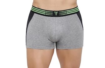 Van Heusen Men Antibacterial Trunks – 100% Super Combed Cotton Grey