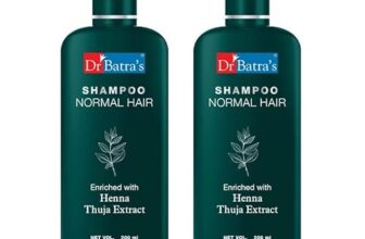 Dr Batra’s Henna & Thuja Hair Growth Shampoo (200 ml, Pack of 2) | Anti Hair Fall | Clinically-Inspired Hair Care Approach | Formula for Stronger Roots | Scalp Nourishment | For Men & Women
