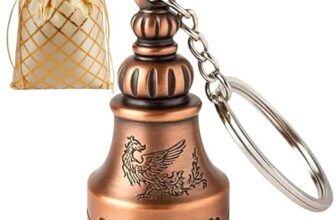 Techpro guardian bell for bike Tibetan Key Chain Good Luck Key Chain For Bike key ring guardian bell keychain