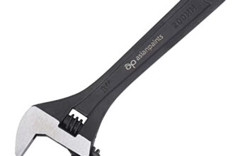 Asian Paints Adjustable Wrench 12”, Rust Proof Alloy Steel Wrench, Extra Wide for Comfortable Grip, Easy Adjustment of Screws, Fully Hardened for Better Strength & Durability