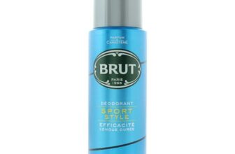 Brut Sport Style Deodorant Body Spray for Men, Masculine Long-Lasting Deo with Refreshing, Athletic Fragrance, Imported (200ml)