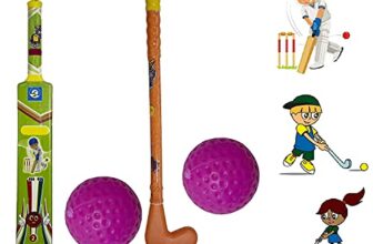 Prime Toys for Boys and Girls (Multicolour Cricket Set)