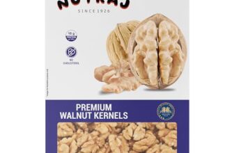Nutraj California Walnuts Kernels 200gm without shell | Walnut | Akhrot Giri | Dry Fruits | Nuts | Grocery Items.