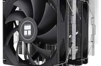 Thermalright PS120SE CPU Air Cooler, 7 Heat Pipes CPU Cooler,Dual 120mm TL-C12B V2 PWM Fan, AGHP 4.0 Technilogy, S-FDB Bearing, for AMD AM4 AM5/Intel 1700/1150/1151/1200, PC Cooler