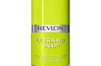 REVLON Ultra HD Snap Nail Color, Natural Rich Glossy Polish, 100% Vegan Formula, No Base or Top Coat Needed, 003 Bright Side, 0.27 fl oz