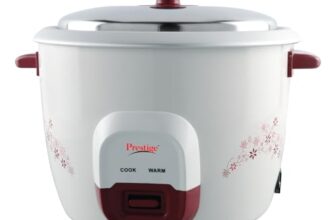 Prestige PRWO 1.8 Liters Red Colour Rice Cooker