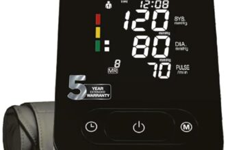Dr Trust Smart Automatic Digital Blood Pressure Monitor BP Machine 101 (Black)