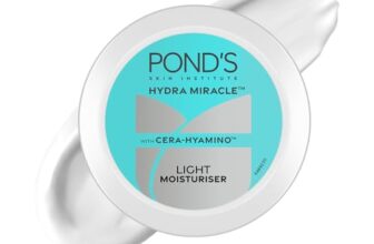 POND’S Light Cream Moisturiser with Cera-Hyamino for 5X Dryness Repair for Ultimate Soft, Smooth Skin|Lightweight, for all skin types, 200ml