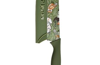Pigeon by Stovekraft Edge Flora Stainless Steel Knife 6 Inch (Green)